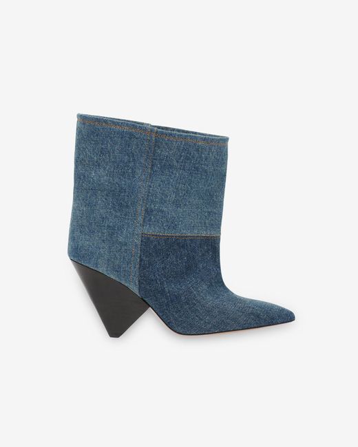 Isabel Marant Blue Miyako Boots for men