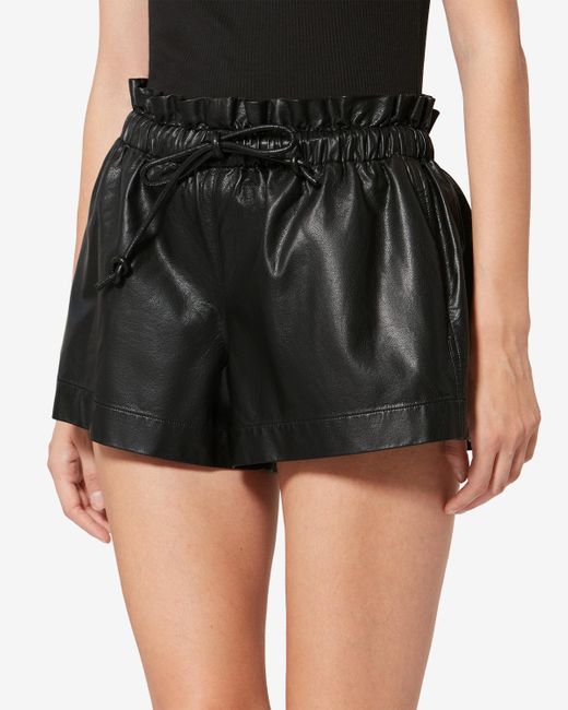 Isabel Marant Black Naline Shorts