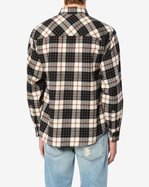 Isabel Marant White Saul Shirt for men
