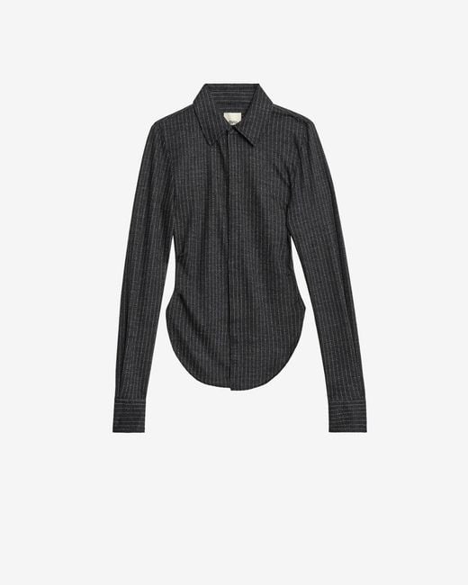Isabel Marant Black Romea Shirt