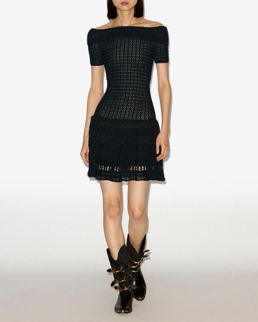 Isabel Marant Black Charlotte Dress