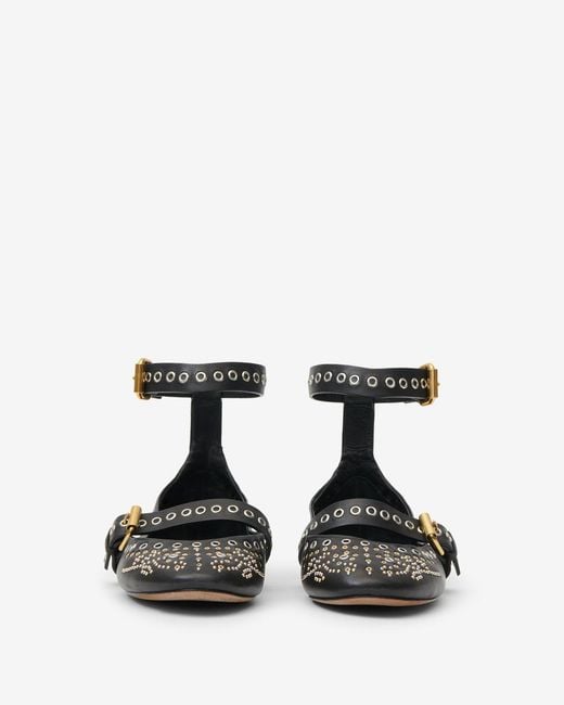 Isabel Marant Black Ylza Ballerinas