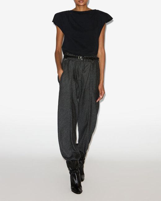 Isabel Marant Black Rakia Pants