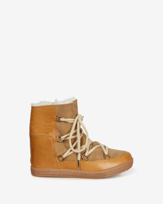 Isabel Marant Metallic Nowles Snow Boots