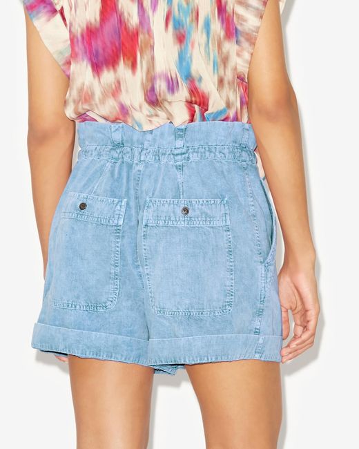 Isabel Marant Blue Ipolyte Shorts