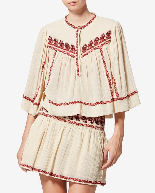 Isabel Marant White Juline Top