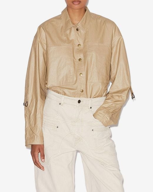 Isabel Marant Natural Florania Jacket