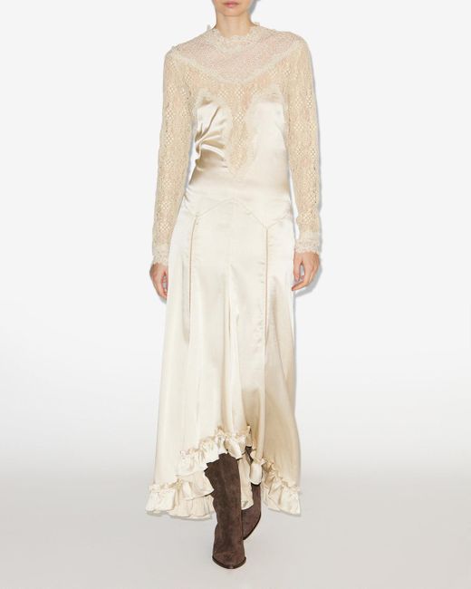 Abito Dolores di Isabel Marant in White
