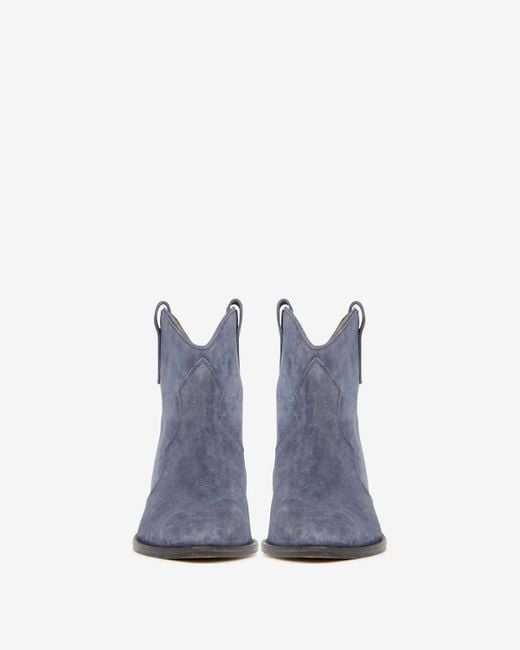 Isabel Marant Blue Boots Dewina