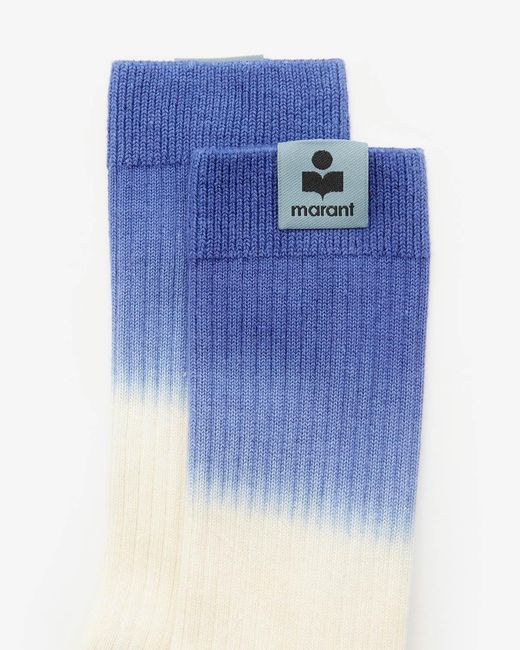 Isabel Marant Blue Mizia Socks
