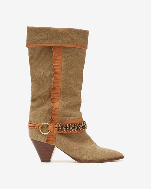 Isabel Marant Natural Levon Boots