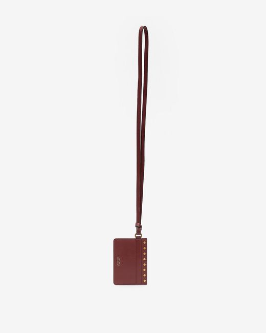 Isabel Marant White Oskan Card Holder