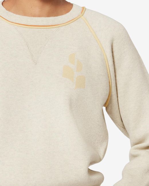 Isabel Marant White Loriby Sweater