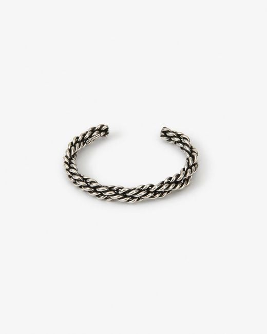 Isabel Marant Black Matheo Bracelet for men