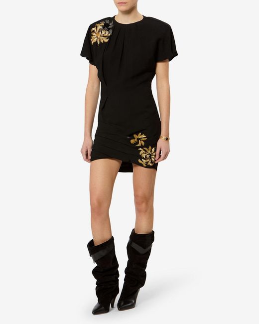 Isabel Marant Black Sakia Dress