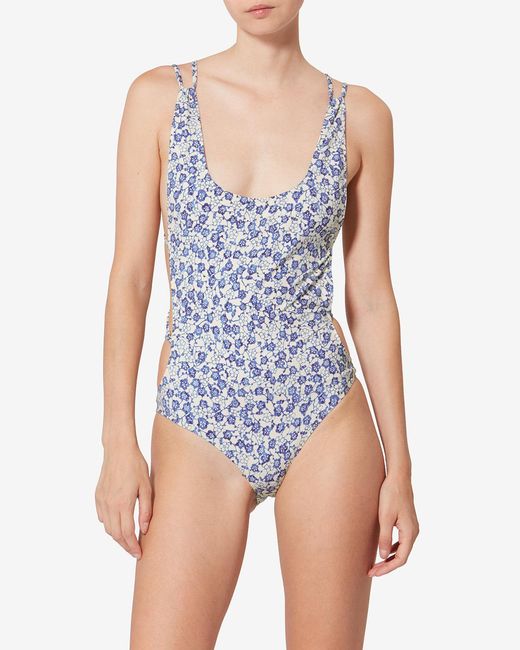 Isabel Marant Blue Tenisia Swimsuit
