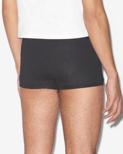 Isabel Marant Black Billy Knickers for men