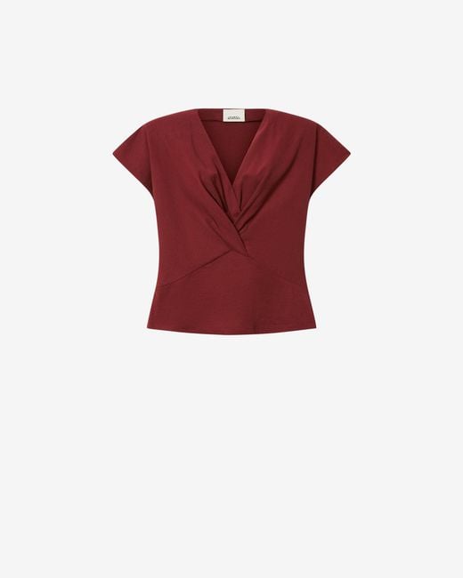 Isabel Marant Red Nadrine T-Shirt