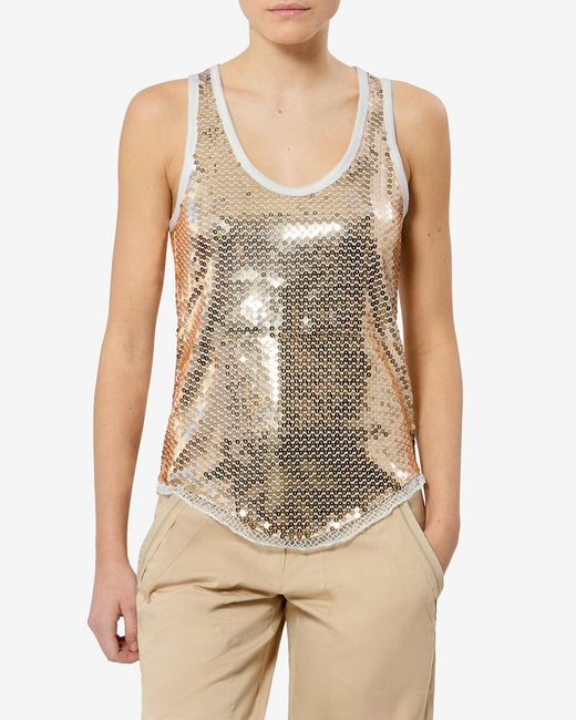 Isabel Marant White Renelle Top