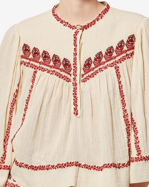 Isabel Marant White Juline Top