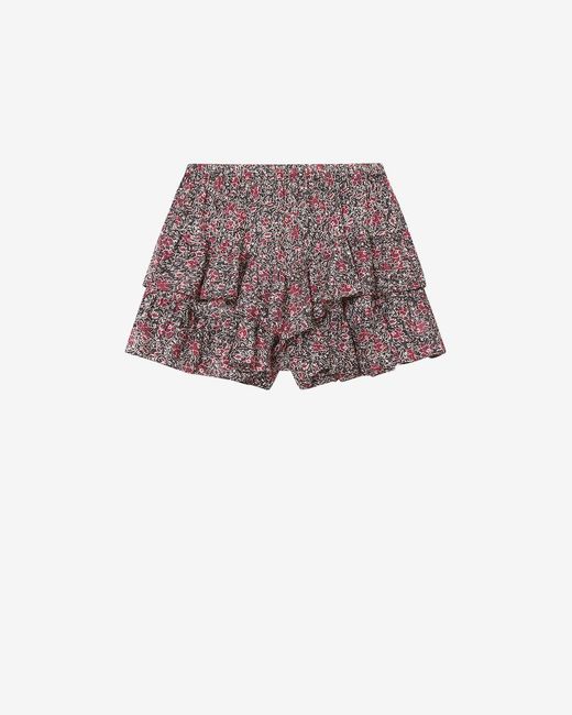 Isabel Marant Red Jocadia Shorts