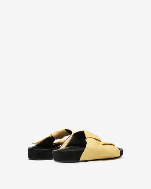 Isabel Marant Black Lennyo Bow Sandals