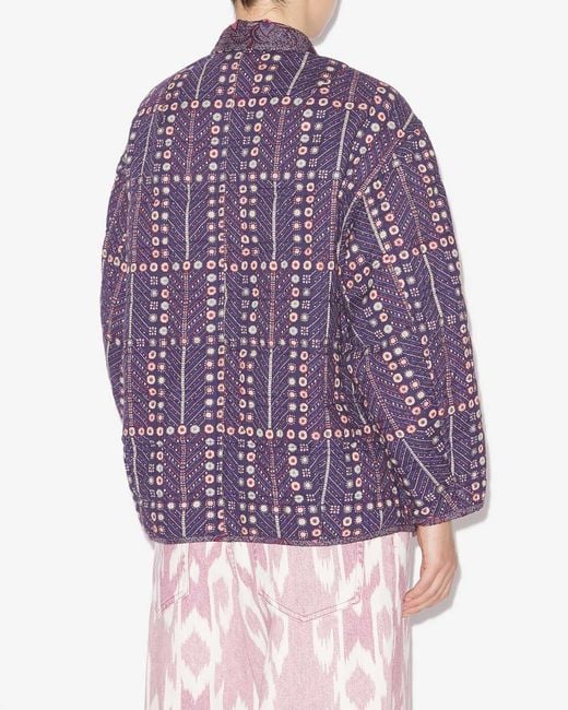 Isabel Marant Purple Chancel Jacket