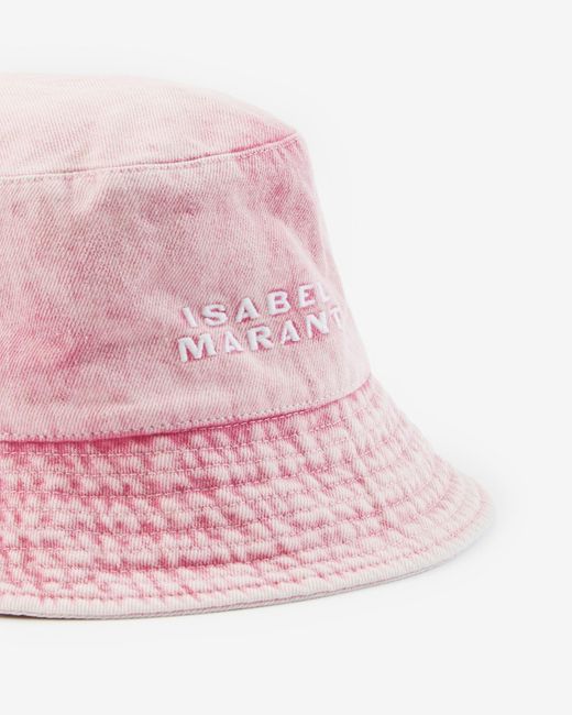 Isabel Marant Pink Giorgia Logo Hat for men