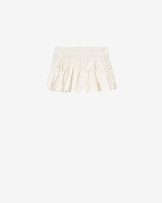 Isabel Marant White Cybila Shorts