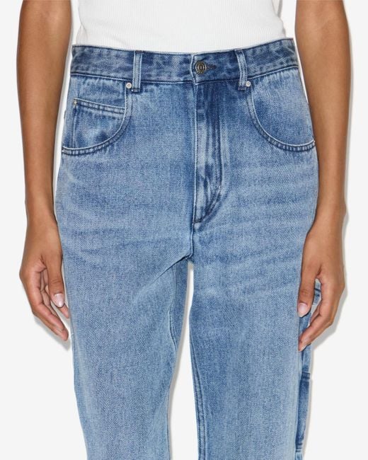 Isabel Marant Blue Bymara Pants