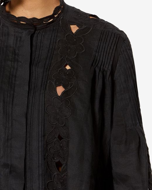 Isabel Marant Black Rubra Top