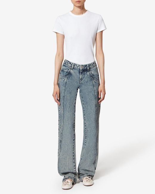Isabel Marant Blue Jaylis Pants