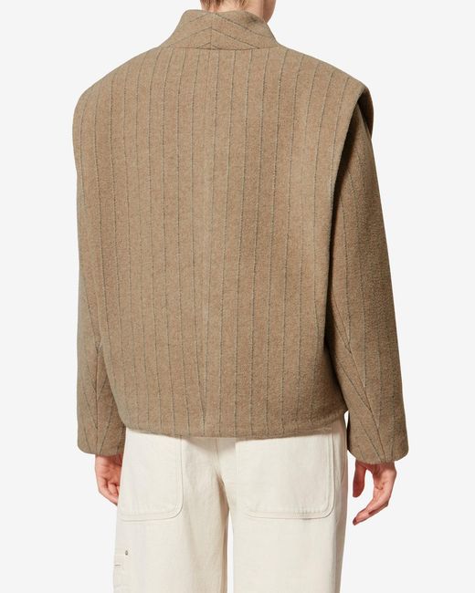 Isabel Marant Natural Dyogo Coat