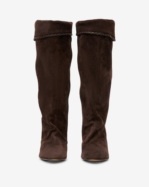 Isabel Marant Brown Elita High Boots