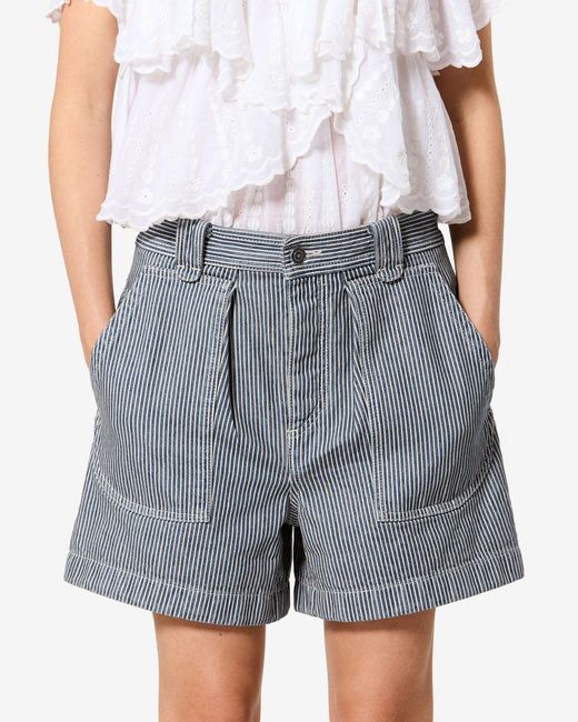 Isabel Marant Gray Eveja Shorts