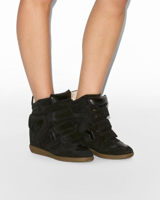 Isabel Marant Black Bekett Sneakers