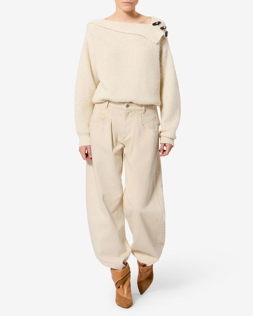 Isabel Marant Natural Lisha Pants