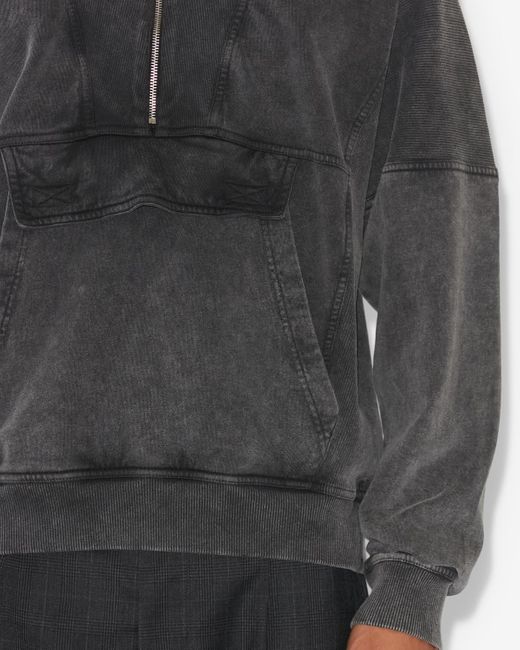 Sweatshirt Preston Isabel Marant pour homme en coloris Black