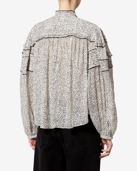 Top Doane Isabel Marant de color White
