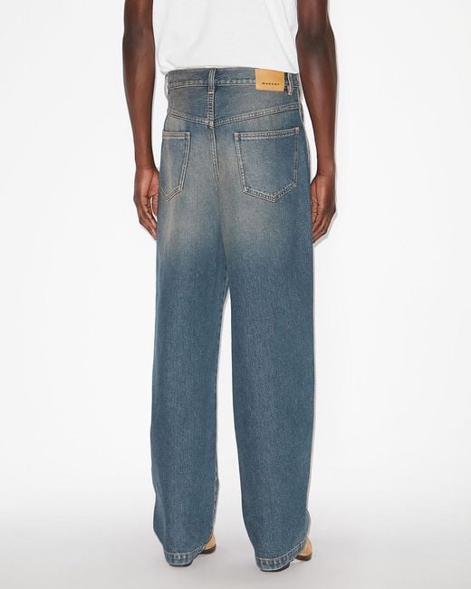 Isabel Marant Blue Jorje Pants for men