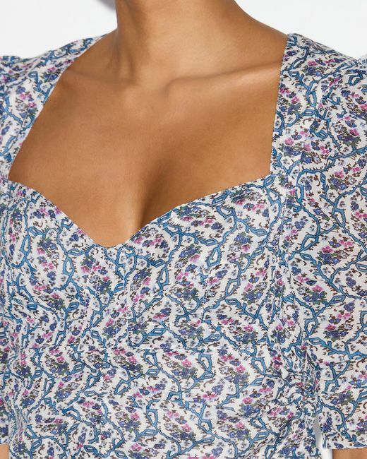 Isabel Marant White Galaor Top