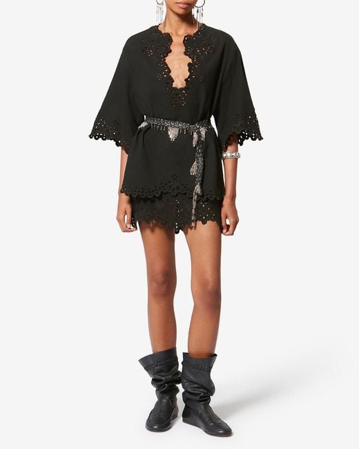 Isabel Marant Black Blouma Skirt