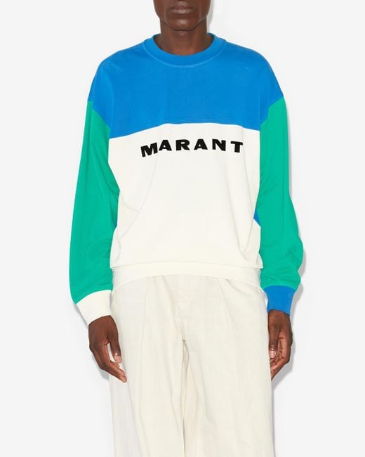 Sweatshirt Aftone Isabel Marant pour homme en coloris Blue
