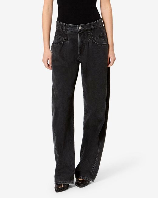 Isabel Marant Black Lisha Jeans