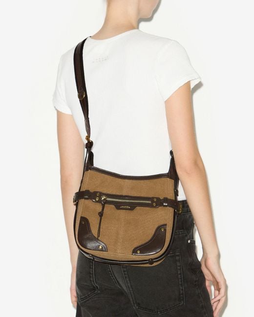 Borsa Sierra Hobo S di Isabel Marant in Green