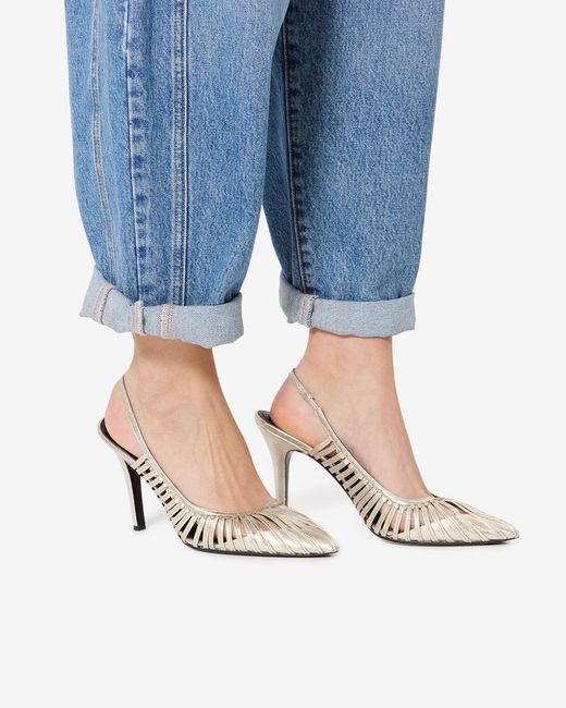 Isabel Marant White Pysma Pumps