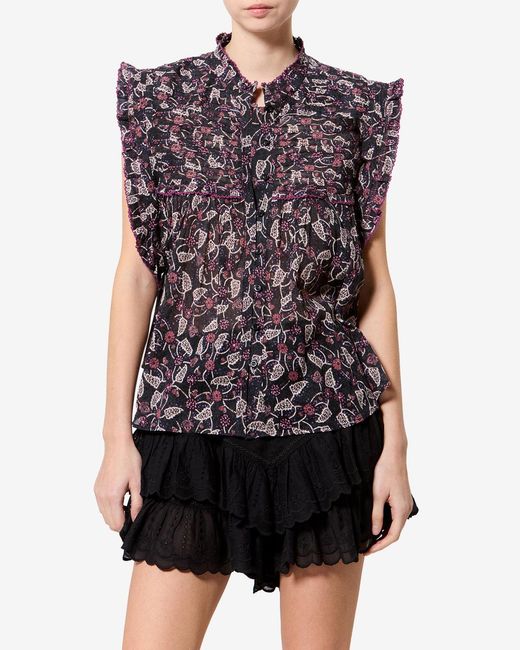 Isabel Marant Multicolor Dersia Top