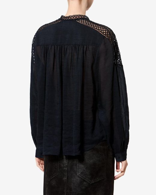 Isabel Marant Black Polda Top