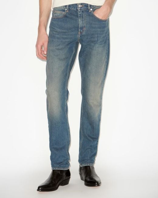 Isabel Marant Blue Jack Pants for men