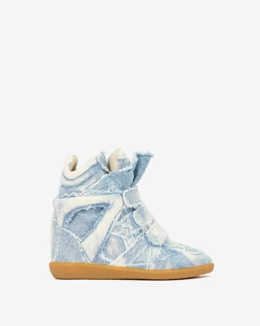 Isabel Marant Blue Bekett Sneakers